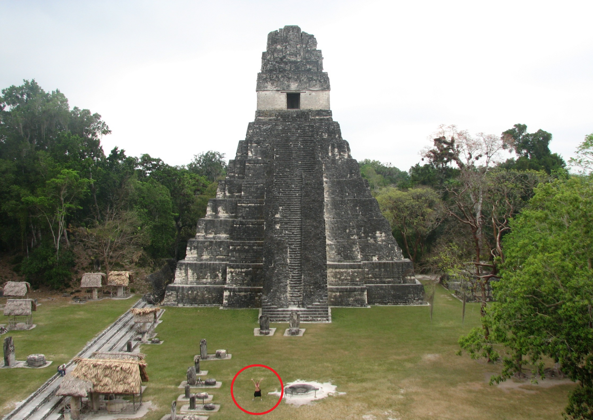 Samantha at Tikal, Guatemala